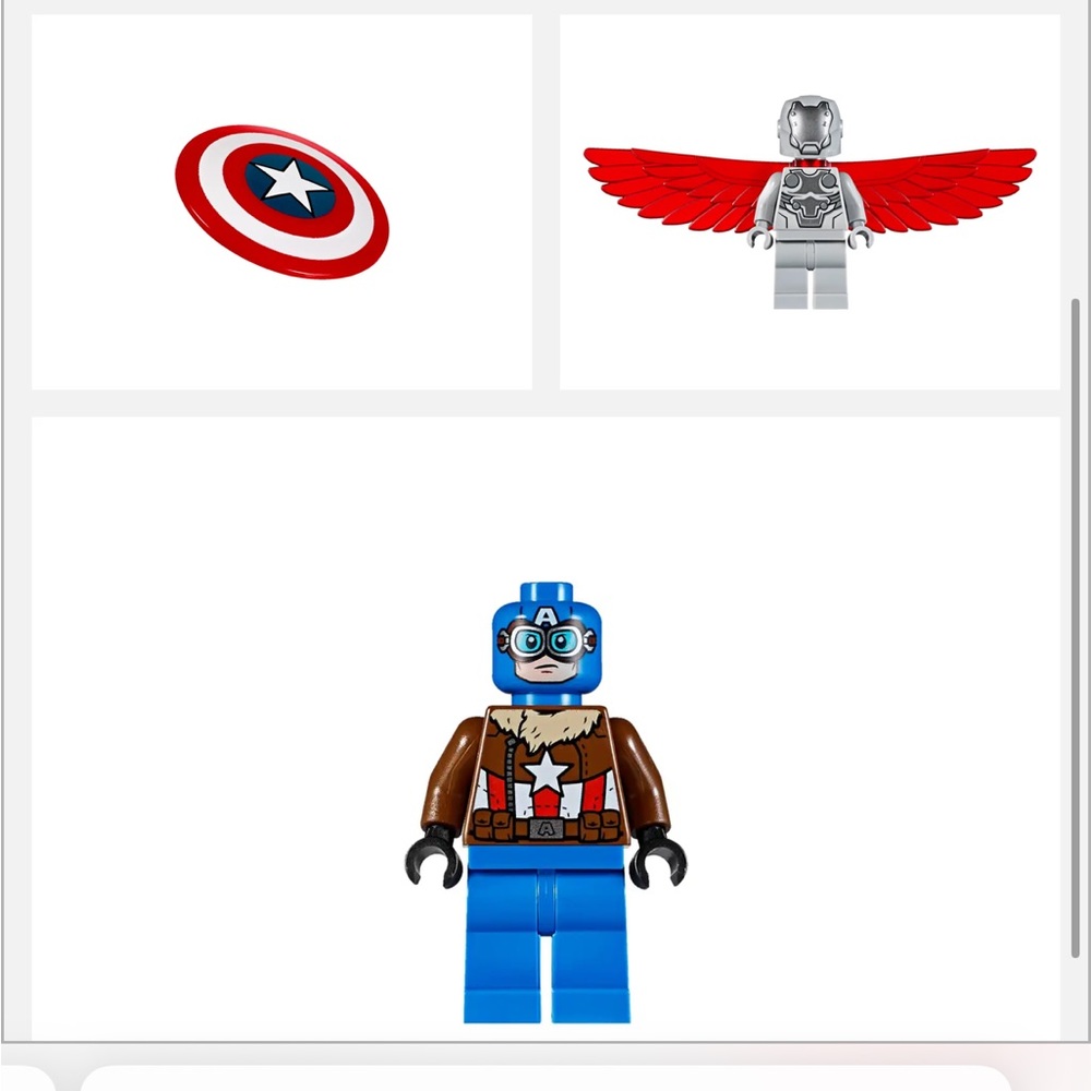 LEGO Captain America Jet Pursuit #76076 - Picture 4 of 6